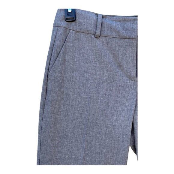 Ann Taylor Light Corporate Grey Stright Leg Dress Pants Size 4 - Picture 7 of 9